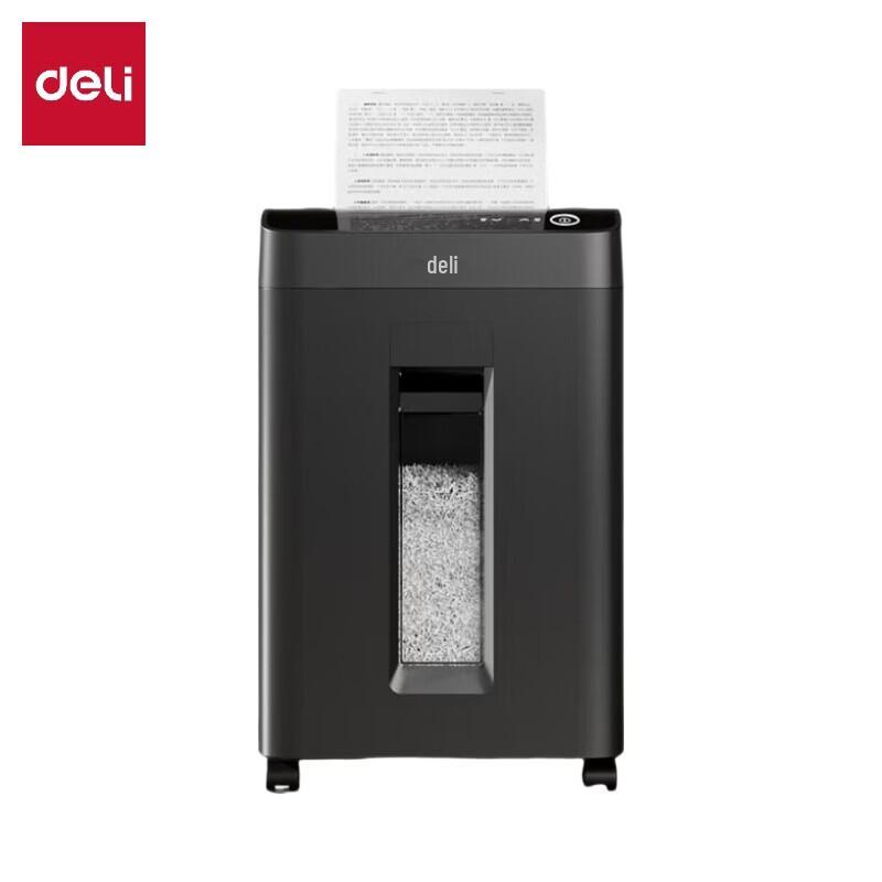 Deli High-Security Micro-Cut Paper Shredder GA511 CN plug (adapter included)