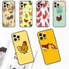 Мультяшный Чехол для Телефона с Курицей и Петухом Для Samsung Galaxy S25 Ultra S20 S21 S22 S23 S24 Plus S9 S10 S24 FE S25 FE Чехол