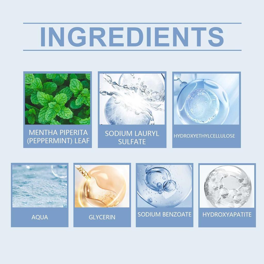 Mint Toothpaste Clean Teeth Hygiene Care Mouth Fresh Mouth Care Beauty Toothpaste