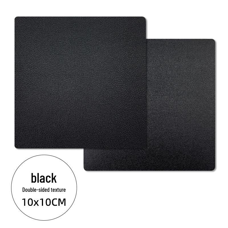 Двусторонние водонепроницаемые нескользящие подставки Cross-Border из искусственной кожи - настраиваемые изоляционные прокладки с корпоративным логотипом