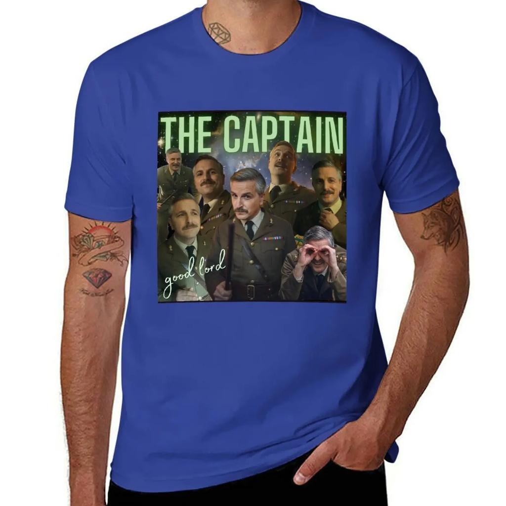 The Captain - BBC Ghosts T-Shirt cute tops sports fans quick-drying for a boy big and tall t shirts