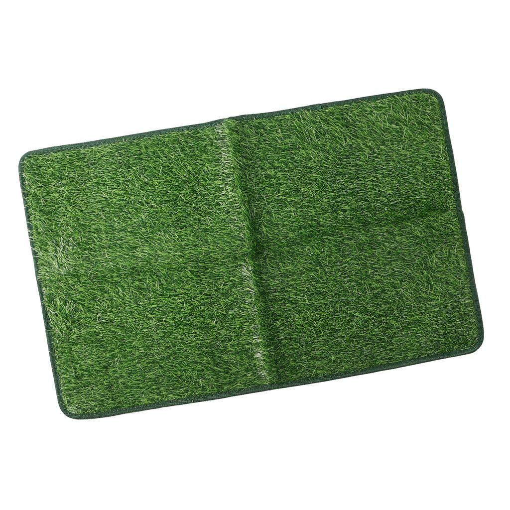 Artificial Grass Dog Pee Pad Large Size Prevent Slip Soft Comfortable Reusable Dog Potty Training