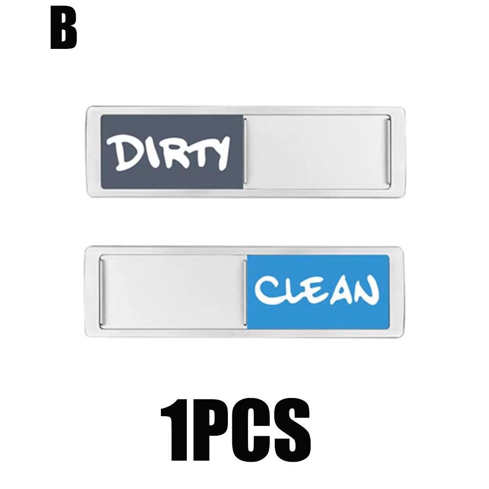 Магнит для посудомоечной машины Знак Чисто Грязно Магнитный индикаторный знак С клейким слоем Магнит Чисто Грязно Сдвижной символ грязи Инструменты