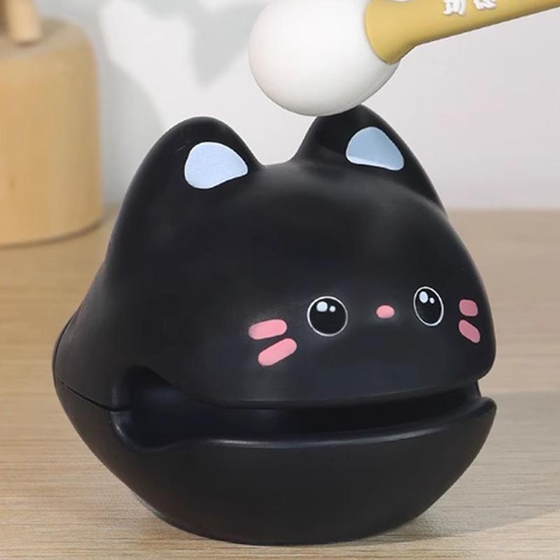 Деревянный звук рыбы ударный инструмент орнамент Lucky резьба по дереву орнамент с колотушкой кошка форма игрушка случайная слепая коробка