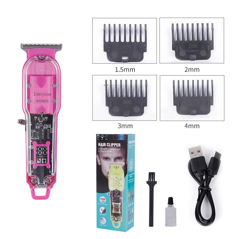 Электрическая машинка для стрижки волос T9 Cross-Border для лысых и жирных голов с бритвой Carving