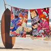 Аниме R-Rurouni K-Kenshin Аниме Пляжное Полотенце для Купания Мягкое Впитывающее Салфетка Детские Подарки для Детей Путешествия Кемпинг Спортзал