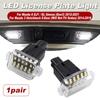2Pcs White LED License Plate Lights For Mazda 6 GJ1 GL Atenza 2012- Mazda 3 2014-2018 BHP1-51-270 Rear Lamp Canbus No Error