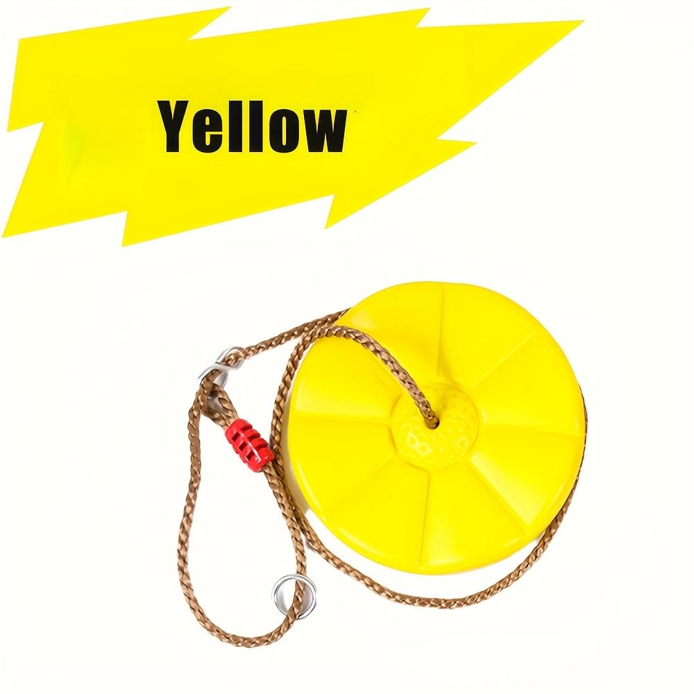 1шт. Игрушка-качели с восьмиугольными лепестками, утолщенная, разноцветная, ПЭ (Полиэтилен) Материал, дисковое сиденье, для детских игровых площадок в помещении и на открытом воздухе