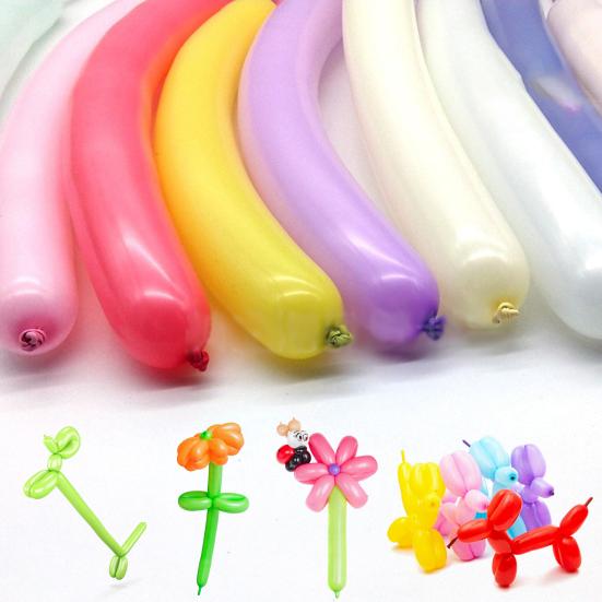 100 шт. длинные латексные воздушные шары «сделай сам» волшебные воздушные шары для моделирования яркие цвета противовзрывные очень большие воздушные шары для праздничной вечеринки