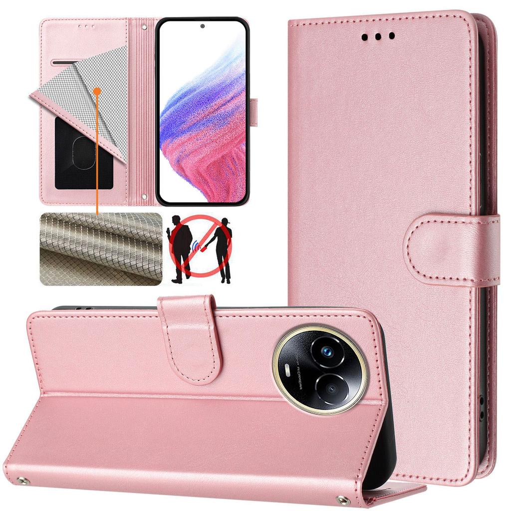 Роскошный магнитный кожаный чехол-книжка для Realme 11x 11 10 Pro+ 9 Pro Plus 9i 9 8 Pro 8 7i Ударопрочный чехол с подставкой
