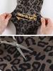 Осенне-зимние тонкие бархатные модные леггинсы из леопардовой кожи акулы с высокой талией, сексуальные обтягивающие теплые леггинсы для йоги