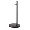 Yamazaki Beautes Headphone Stand, Round, Black, 2292