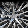 4Pcs Lexus Special Car Wheel Hub Center Cover For Lexus F4 SPORT LBX NX RX 350h 450h Plug-in Hybrid ES UX 300e GS GX IS LS CT