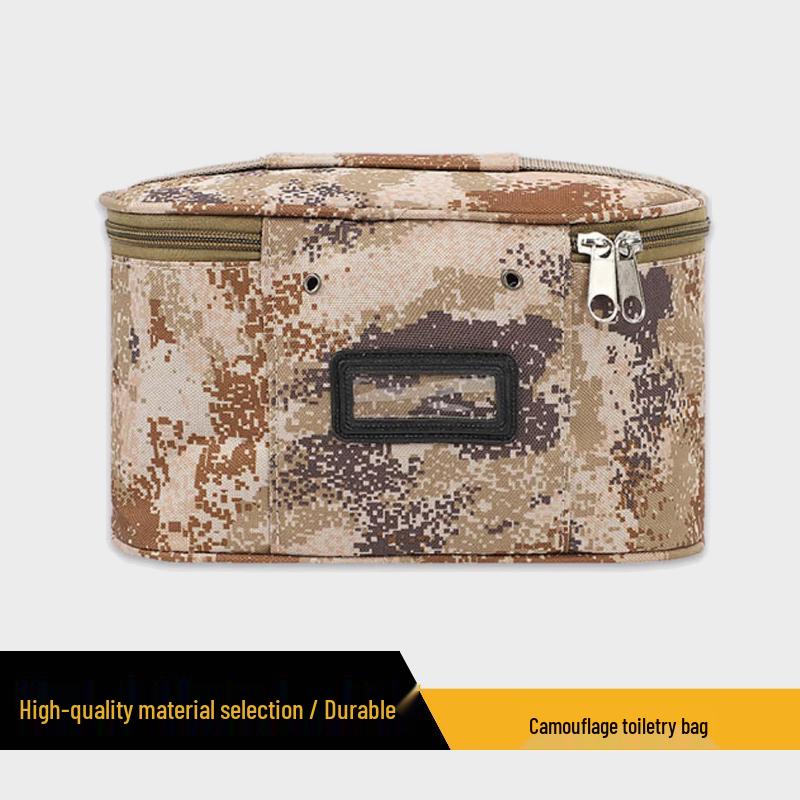 Portable Tactical Camouflage Toiletry & Storage Bag