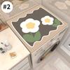 Washing Machine Dust Cover Waterproof Oven Microwave Refrigerator Fridge Top Protector Mat Coffee Drain Pad Table Placemat