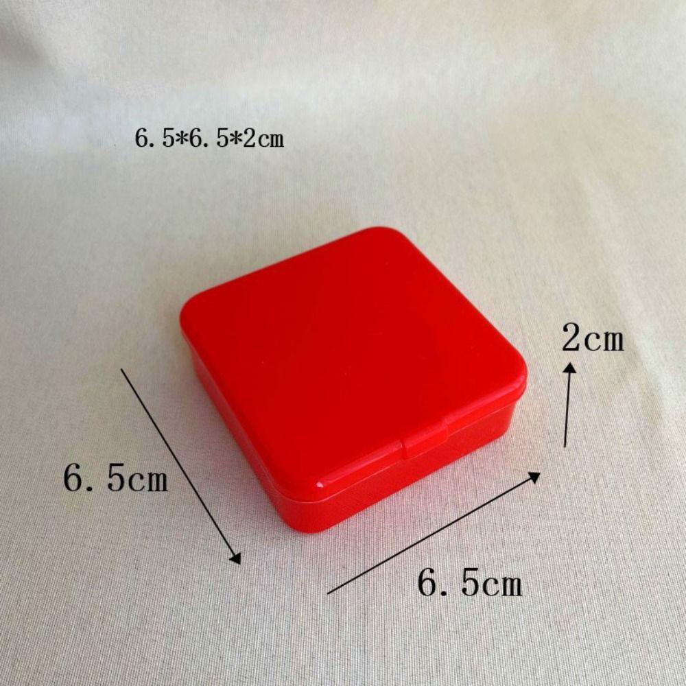 Квадратный контейнер для ювелирных бусин, пластиковый чехол для мелких предметов, новый органайзер для мелочей, держатель для электроинструментов