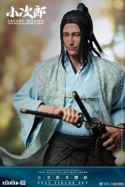 [Eleven X Kai Studio] EXK005 1/6 Scale Figure Sasaki Kojiro Full Figure Set Swordsman Sasaki Kojiro Samurai Musashi