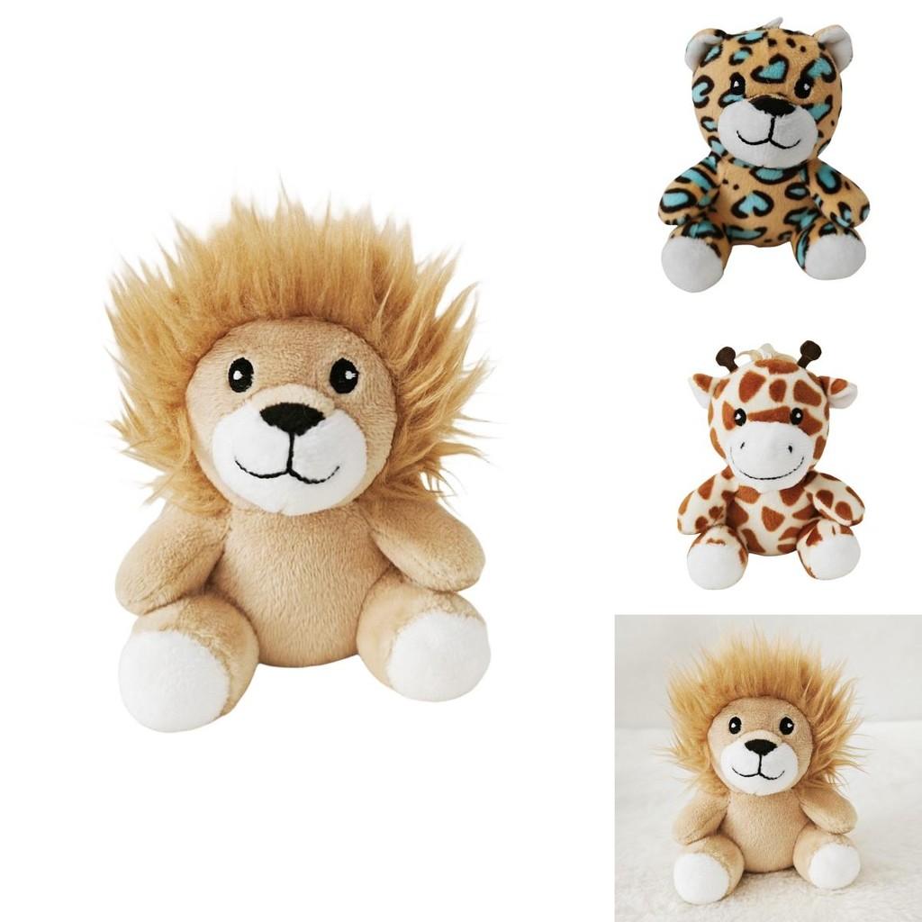 Children's Plush Toy With Cute Lion Tiger Giraffe Design Fast Shipping