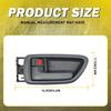 4X Ide Door Interior Handle Front Rear LH/RH Gray For 2000-2004 Toyota Avalon