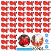 60PC Chicken Drinking Cup Automatic Drinker Chicken Feeder Poultry Waterer Drinking Water Feeder for Chicks Duck Goose Quail