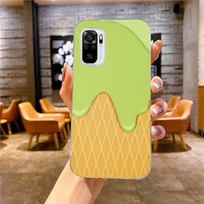 Chocolate Jam Cute Phone Case For Xiaomi 12 11T 10 9 Redmi Note 11 10 10S Pro Redmi 9 9A 8 Transparent Phone Cover