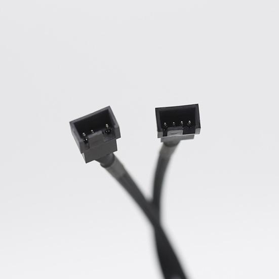 27 см 4-контактный ШИМ-разветвитель адаптер питания кабель для корпуса процессора компьютера вентилятор-кулер