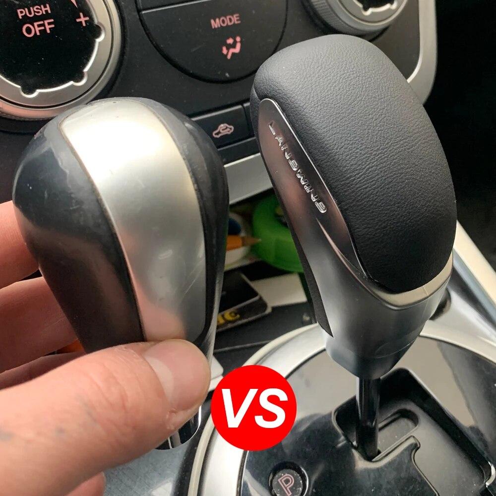 Автомобильная ручка переключения передач, кожаная головка переключения передач для Mazda 3 2006 2007 2008 2010 2011 2012 года, рычаг переключения передач, автомобильные аксессуары