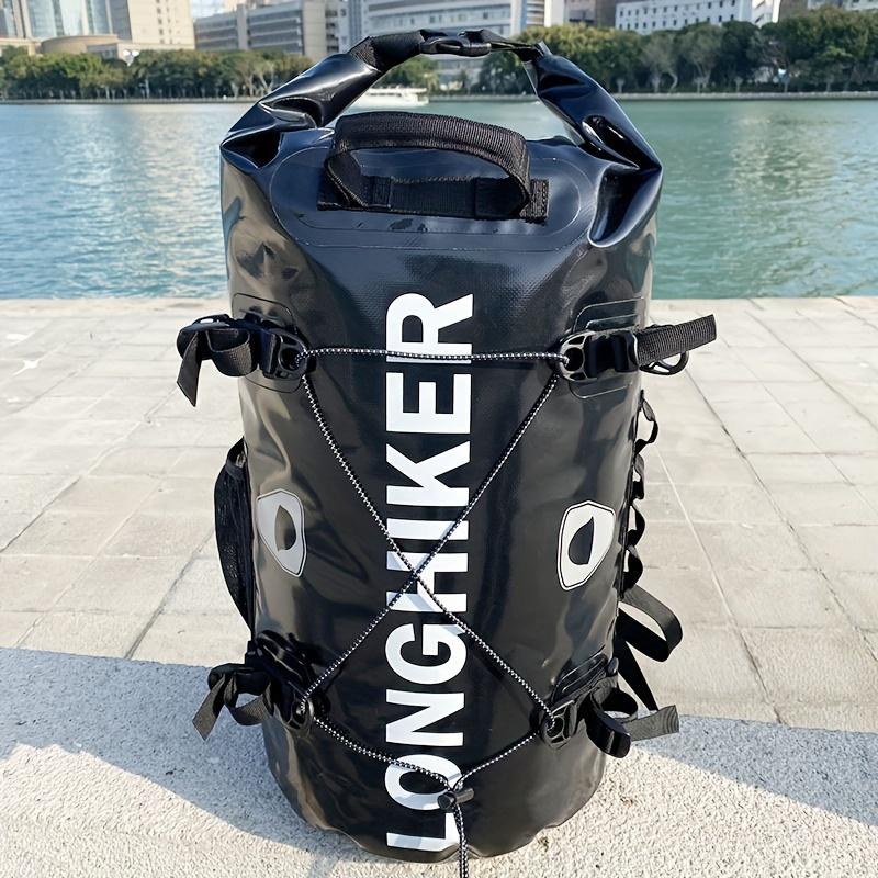 PVC Men's Floating Dry Bag Backpack for Camping/Hiking/Mountaineering Water-Resistant Outdoor Sports Gear with Multi-Purpose