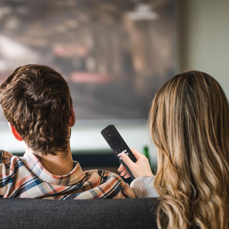 Чехол для пульта от телевизора Ударопрочный силиконовый защитный чехол со шнурком Совместимый для Xiaomi