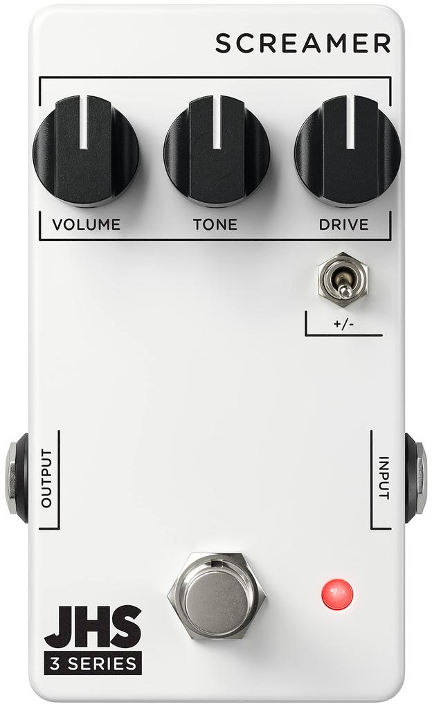 JHS Pedals Effector Overdrive 3 Series SCREAMER White