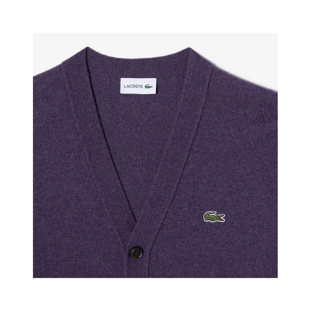 Lacoste Men S baSic V Neck Cardigan Ah560e 54n zSV