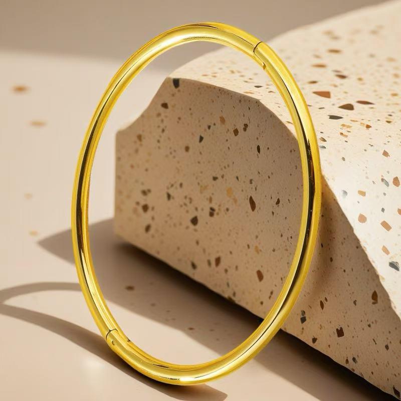 Женский роскошный браслет из нержавеющей стали: Гальванизированный титан, Полная бриллиантовая инкрустация, Европейско-американский стиль