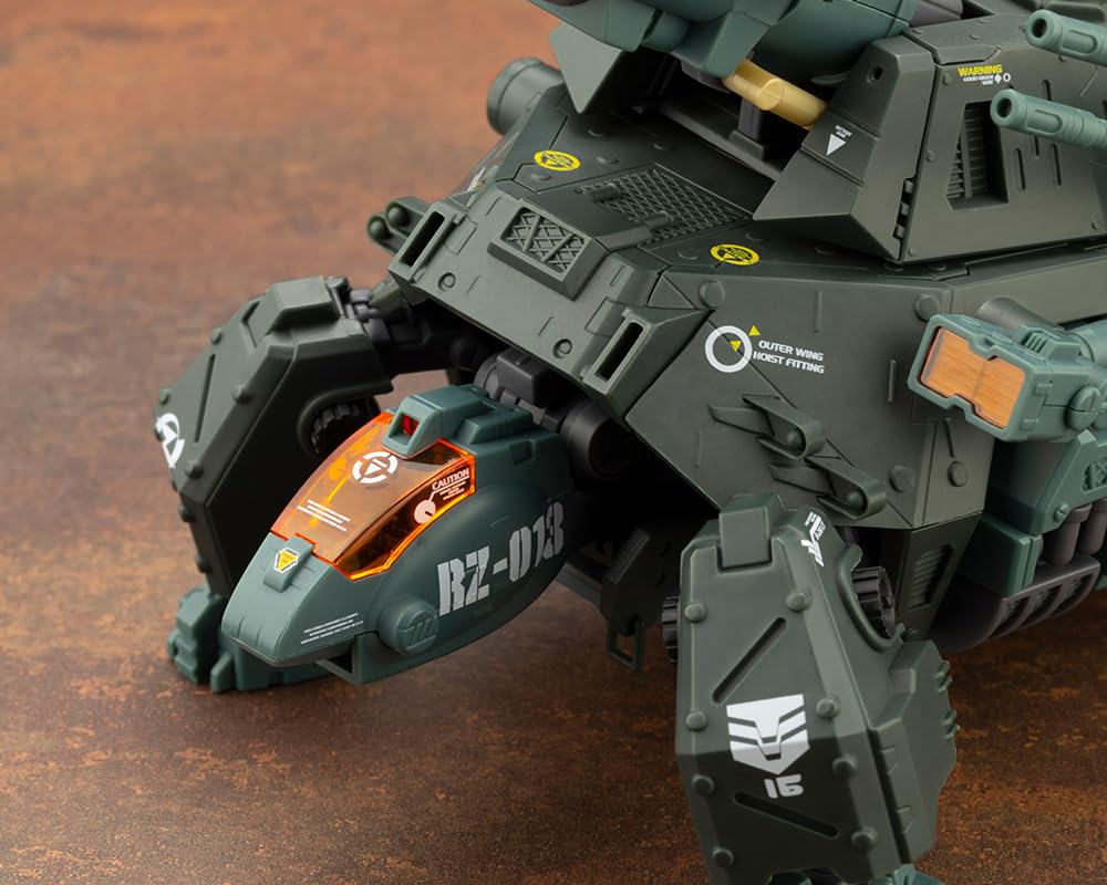 Kotobukiya HMM ZOIDS Canon Tortoise Marking Plus Scale Plastic Model Approximately 120mm Long RZ-013 Ver. 1/72 Kit,