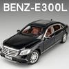 CXEHU1 1:24 Mercedes Benz E300l E-class Alloy Model Car Diecast Metal Collection Vehicle Toy Model Sound & Light Children Toy Car Gifts