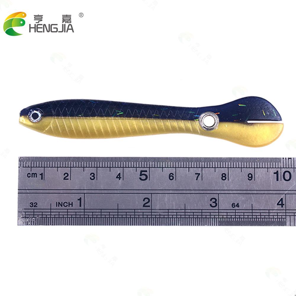 6pcs Silicone Soft Bait 10cm 6g Wobbler for Bass/Pike Crankbaits Fishing Artificial Swimbait Moving Bait For Fish