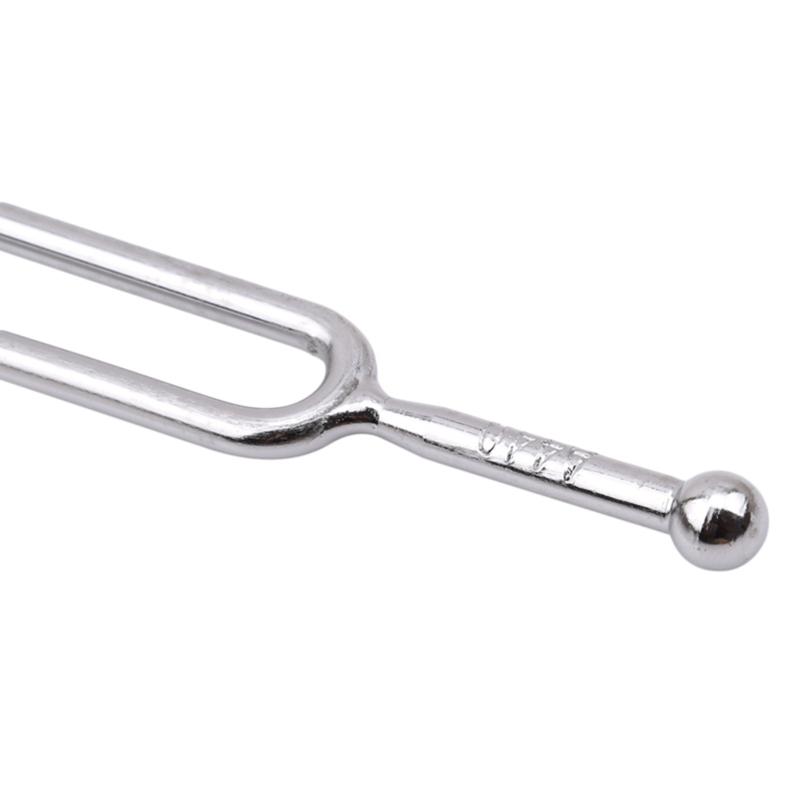 Музыкальный камертон (круглый) Вилка для фортепиано 440 Гц Тюнер Аккорд из нержавеющей стали для скрипки