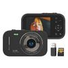 1080P Digital Camera Portable Digital Video Camera 48MP Dual Lens 2.8 Inch IPS Screen Game Playing