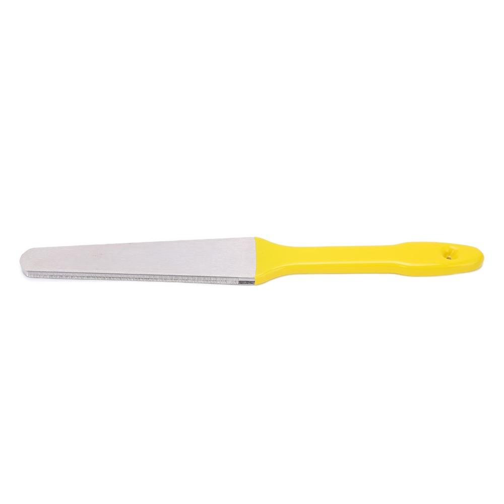 Yellow Fret Crowning File Metal Fret Dressing File  Musical Instrument Maintenance