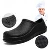Men Chef Shoes Man Summer Beach Slippers Water Proof Oil Proof Kitchen Shoes Non Slip Garden Clogs Hotel Work Shoe EVA Sandal