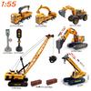 Popgaga Construction Vehicle Work Vehicle Construction Work Car Traffic Signal Working Construction Birthday Gift Set, Toy, Включен, Популярный,
