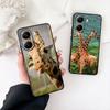 Deer Hunting Buck Giraffe Phone Case for OPPO A40 A60 A80 A38 A18 A17 A16 A78 A79 A54 A25 A57 4G 5G Protective Cover