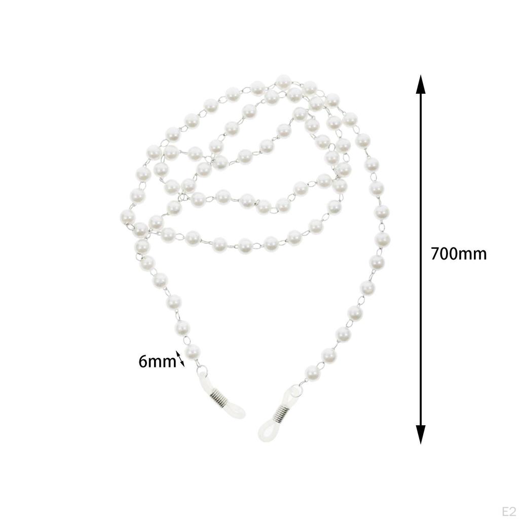 Цепочка для очков с бисером, фиксатор для очков, ремешок-держатель для клубной вечеринки