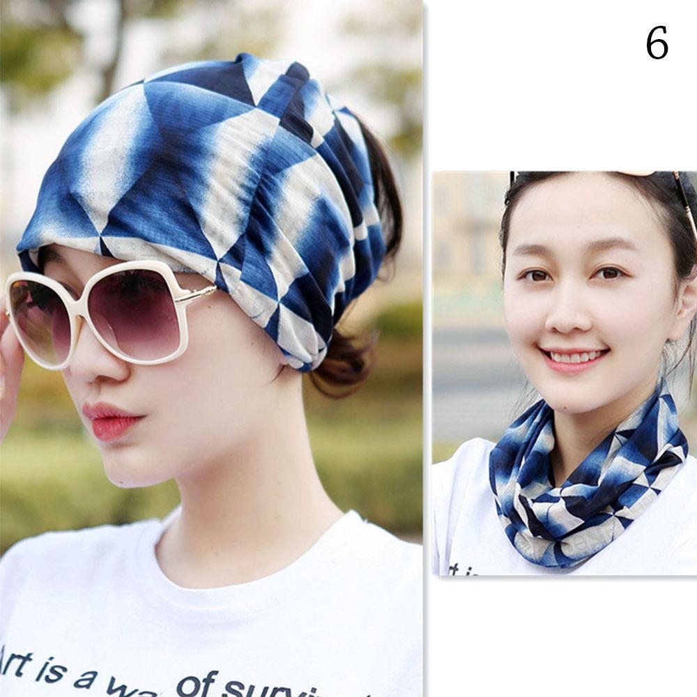 Ice Silk Baotou Hat Soft Hijab Cap Summer Turban Women