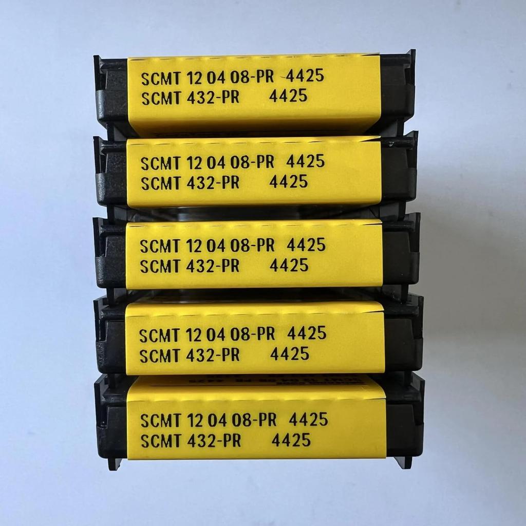 Original Sandvik / SCMT120408-PR 4425 CNC Lathe Carbide Blade 10 PCS