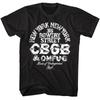 CBGB OMFUG New York Address Men's T Shirt