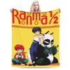 Ranma 1/2 Шампунь Манга Пледы Шерстяные Смешные Теплые Пледы для Постельного Белья Гостиной Зима