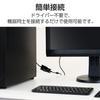 Elecom Адаптер-преобразователь DisplayPort-VGA, черный, 1920×1200, AD-DPVGABK2