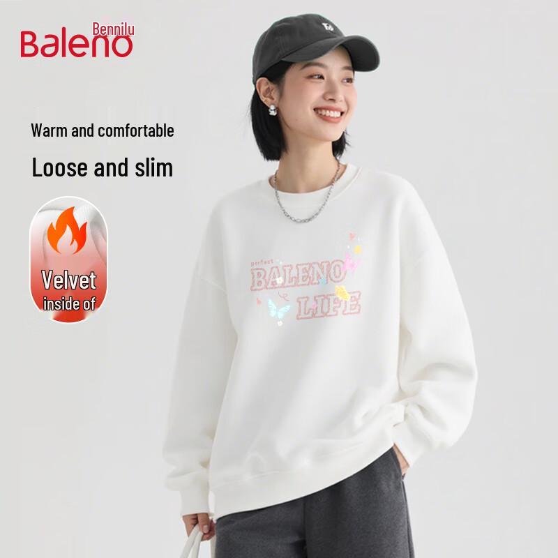 Baleno Women's Trendy Graphic Crewneck Pullover