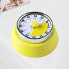 Механический таймер, ручной магнитный, батарея не требуется, круглый, 60 минут, визуальный обратный отсчет, таймер для приготовления пищи, студенческий учебный таймер, кухонные гаджеты