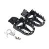 For Fantic XMF XEF 125  X MF X EF Motorcycle Accessories Footrest Footpeg Foot Pegs Rest Foot Pedals Wide Fat Roating Foot Pegs